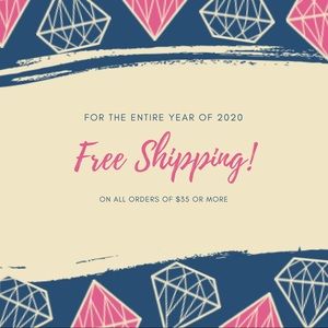 FREE SHIPPING! 🛍🥂